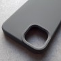 Чехол для iPhone 13, Silicone Case Premium серый асфальт
