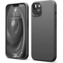 Чехол для iPhone 13, Silicone Case Premium серый асфальт