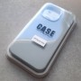 Чехол для iPhone 14 Pro Max, Silicone Case Premium светло-серый
