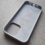 Чехол для iPhone 14 Pro Max, Silicone Case Premium светло-серый