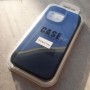 Чехол для iPhone 14 Pro Max, Silicone Case Premium темно-синий