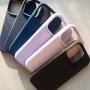 Чехол для iPhone 14 Pro, Silicone Case Premium сирень