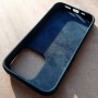 Чехол для iPhone 14 Pro, Silicone Case Premium морская волна