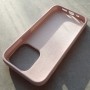 Чехол для iPhone 14 Pro, Silicone Case Premium розовый песок