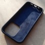 Чехол для iPhone 14 Pro, Silicone Case Premium темно-синий