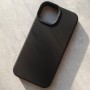 Чехол для iPhone 14, Silicone Case Premium черный