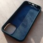 Чехол для iPhone 14, Silicone Case Premium морская волна