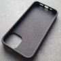 Чехол для iPhone 14, Silicone Case Premium серый асфальт