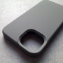 Чехол для iPhone 14, Silicone Case Premium серый асфальт