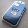 Чехол для iPhone 14, Silicone Case Premium синий
