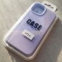 Чехол для iPhone 14, Silicone Case Premium сирень