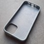 Чехол для iPhone 14, Silicone Case Premium светло-серый