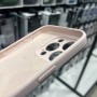 Силиконовый чехол с magsafe для iPhone 15 Pro, защита камеры, розовый