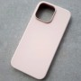 Чехол MagSafe для iPhone 14 Pro Max,  Silicone Case бледно-розовый