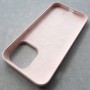 Чехол MagSafe для iPhone 14 Pro Max,  Silicone Case бледно-розовый