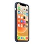 Чехол с MagSafe для iPhone 12 / 12 Pro,  Silicone Case темно-фиолетовый