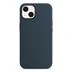 Чехол MagSafe для iPhone 13,  Silicone Case темно-синий