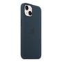 Чехол MagSafe для iPhone 13,  Silicone Case темно-синий