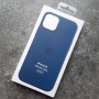 Чехол MagSafe для iPhone 13,  Silicone Case темно-синий
