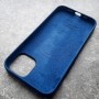 Чехол MagSafe для iPhone 13,  Silicone Case темно-синий