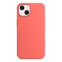 Чехол с MagSafe для iPhone 13,  Silicone Case розовый цитрус