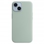 Чехол MagSafe для iPhone 14,  Silicone Case ментоловый