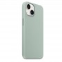 Чехол MagSafe для iPhone 14,  Silicone Case ментоловый