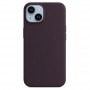 Оригинальный чехол MagSafe для iPhone 14,  Silicone Case фиолетовый