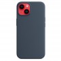 Чехол MagSafe для iPhone 14,  Silicone Case синий