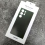 Чехол для Samsung S23 Ultra, Silicone Case, с логотипом, зеленый