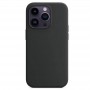 Чехол MagSafe для iPhone 14 Pro,  Silicone Case черный