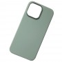 Чехол MagSafe для iPhone 14 Pro Max,  Silicone Case ментоловый
