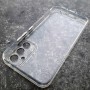 Чехол для Samsung A34 пластик + силикон (PC + TPU) прозрачный Чехол для Samsung A34 пластик + силикон (PC + TPU) прозрачный
