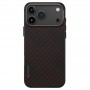 Чехол из арамидного волокна для iPhone 17 Pro Max, Uniq Keva Edge, Rust Orange