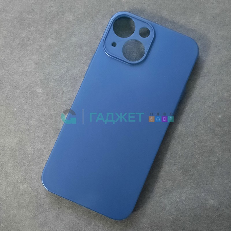 Пластиковый чехол для Apple iPhone 13 Mini, Usams, прозрачно-синий Пластиковый чехол для Apple iPhone 13 Mini, Usams, прозрачно-синий