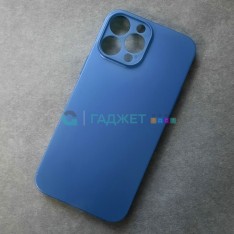Пластиковый чехол для Apple iPhone 13 Pro Max, Usams, прозрачно-синий