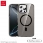 Чехол для iPhone 16 Pro чехол XUNDD XDD-0016 PC MagSafe case with metal buttons тонированный