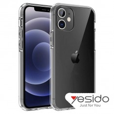 Прозрачный чехол (поликарбонат + силикон) для iPhone 11, Yesido PC02