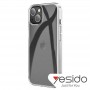 Прозрачный чехол (поликарбонат + силикон) для iPhone 13, Yesido PC02