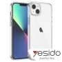 Прозрачный чехол (поликарбонат + силикон) для iPhone 14, Yesido PC02