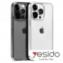 Прозрачный чехол (поликарбонат + силикон) для iPhone 15 Pro, Yesido PC02
