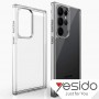 Прозрачный чехол (поликарбонат + силикон) для Samsung S23 Ultra, Yesido PC02
