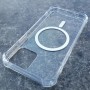 Прозрачный комбинированный чехол для iPhone 12, Yesido PC04,  MagSafe
