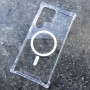 Комбинированный (поликарбонат+силикон) чехол для Samsung S24 Ultra, Yesido PC04, c MagSafe, прозрачный Комбинированный (поликарбонат+силикон) чехол для Samsung S24 Ultra, Yesido PC04, c MagSafe, прозрачный