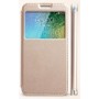 для Samsung Galaxy E5 SM-E500H/DS Чехол-книга с окном Kalaideng Sun Series золотой
