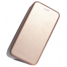 Чехол-книжка для Samsung Galaxy J8 2018, Magnetic Flip Wallet, цвет золотой
