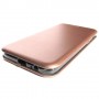 Чехол-книжка для Samsung Galaxy J8 2018, Magnetic Flip Wallet, цвет золотой