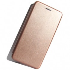 Чехол-книжка для Xiaomi Redmi 6, Magnetic Flip Wallet, цвет розовое золото