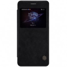 для Huawei Honor V8 Чехол-книга с окном Nillkin Qin Series черный
