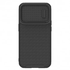 Чехол Textured Case S Magnetic с крышкой-слайдером для IPhone 14, черный